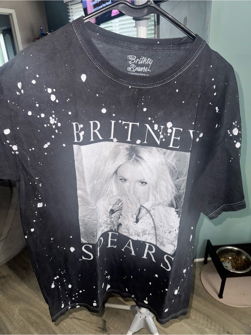Britney Spears Bkack Graphic Tee